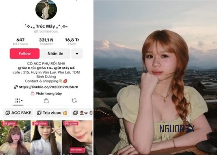 Clip Nóng 18+ Trúc Mây Tiktoker 300K Follower Lộ Clip Sex